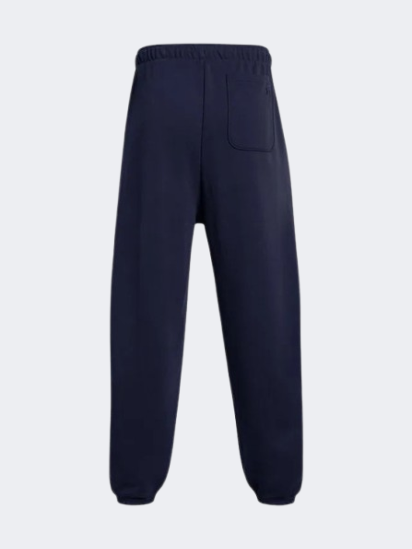 Under Armour Sportstyle Icon Heavyweight Men Lifestyle Pant Midnight Navy/White