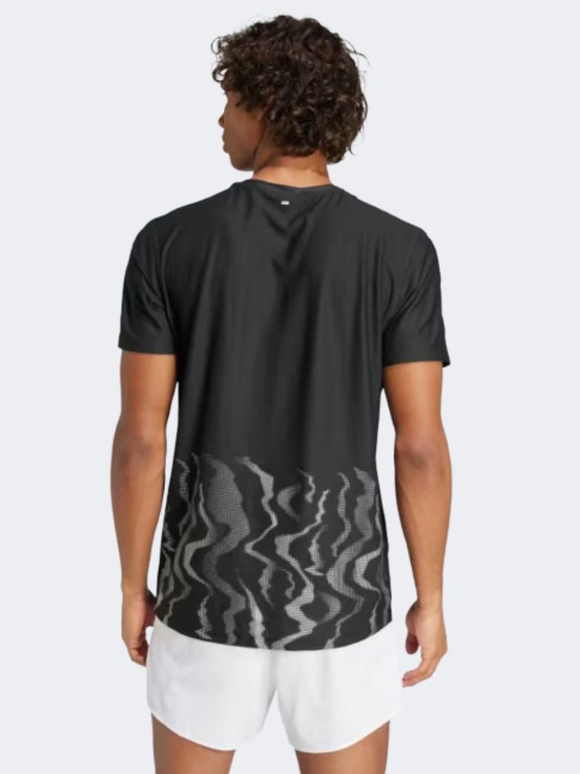 Adidas Ultimate Ub Graphic Men Running T-Shirt Black/Grey
