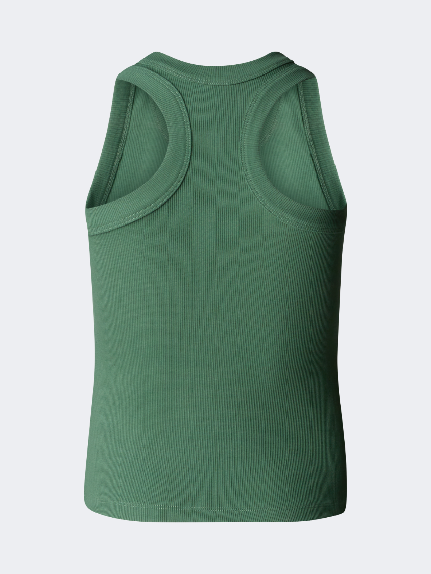 The North Face Slim Rib Women Lifestyle Tank Duck Green