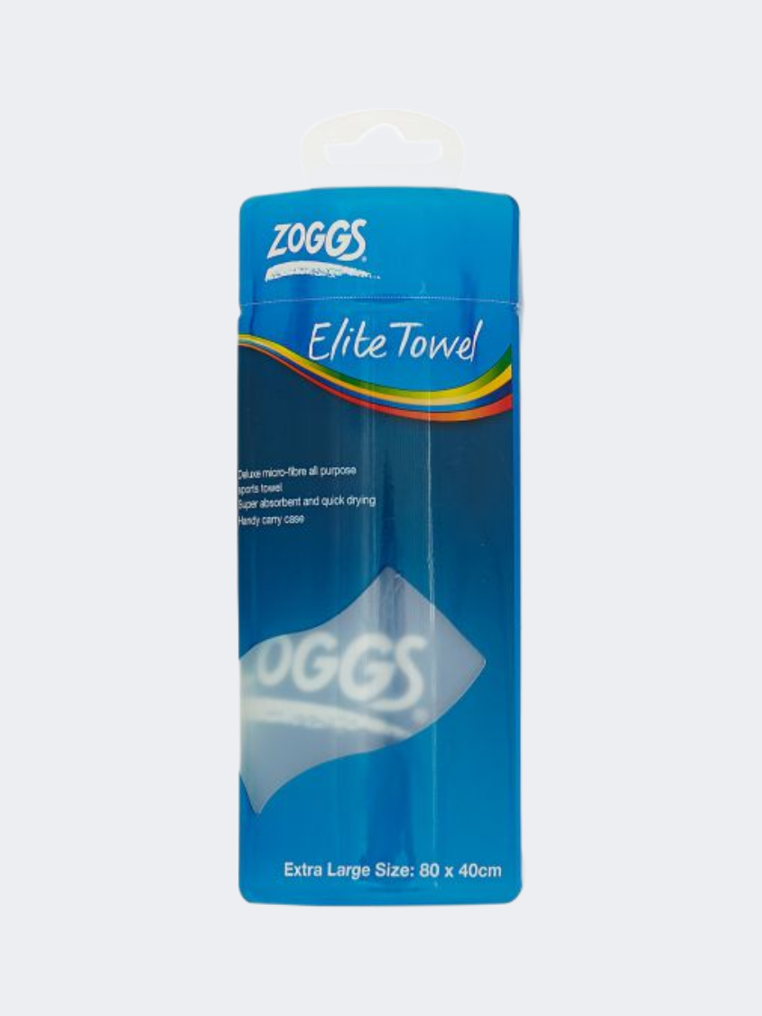 Zoggs Unisex Swimming Elite Blue Towel