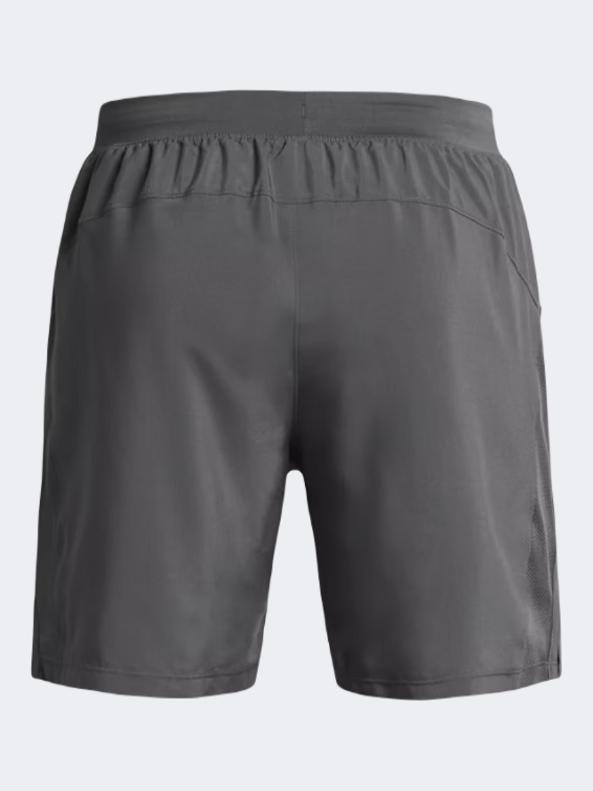 Under Armour Launch Men Running Short Castlerock/White