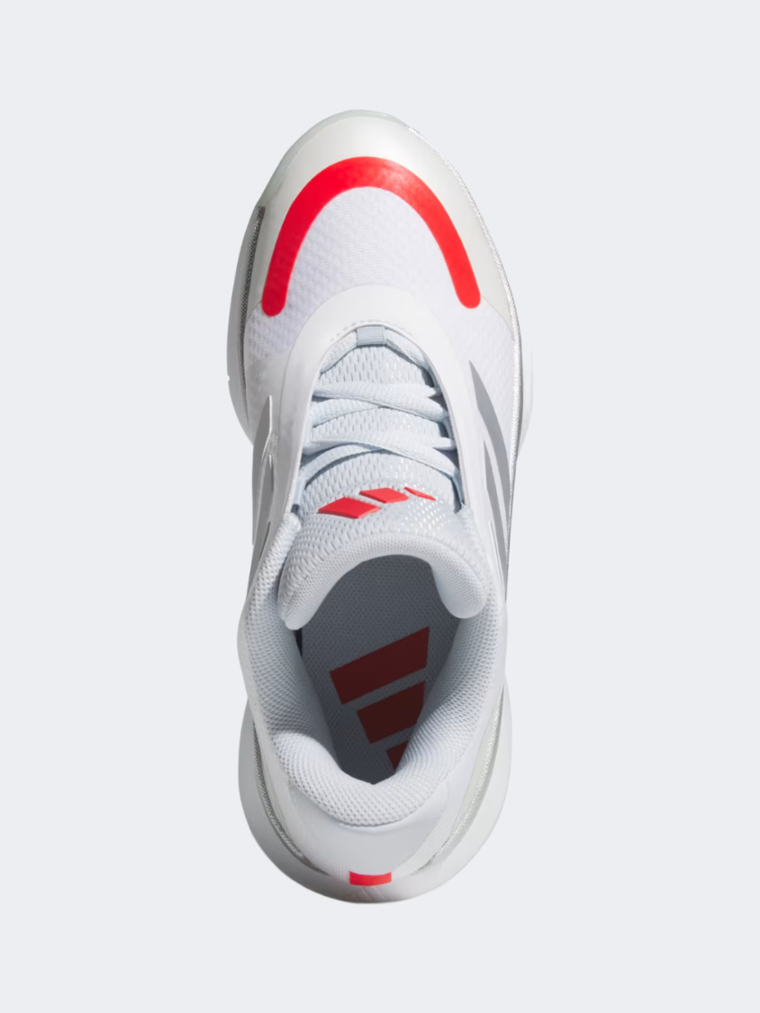 Adidas Basketball Legends Low Men Basketball Shoes White/Blue/Ruby