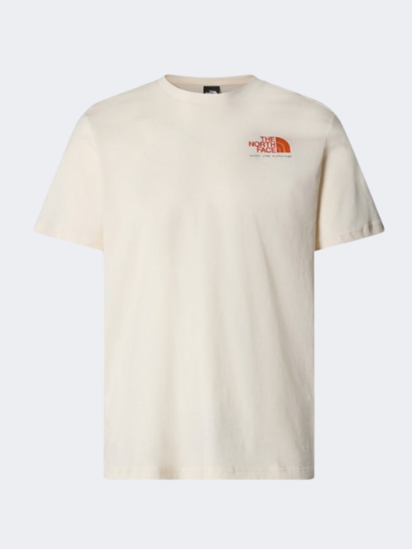 The North Face Graphic Men Lifestyle T-Shirt White Dune