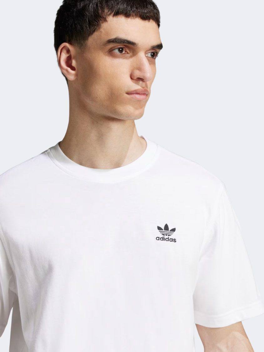 Adidas Trefoil Essentials Men Original T-Shirt White