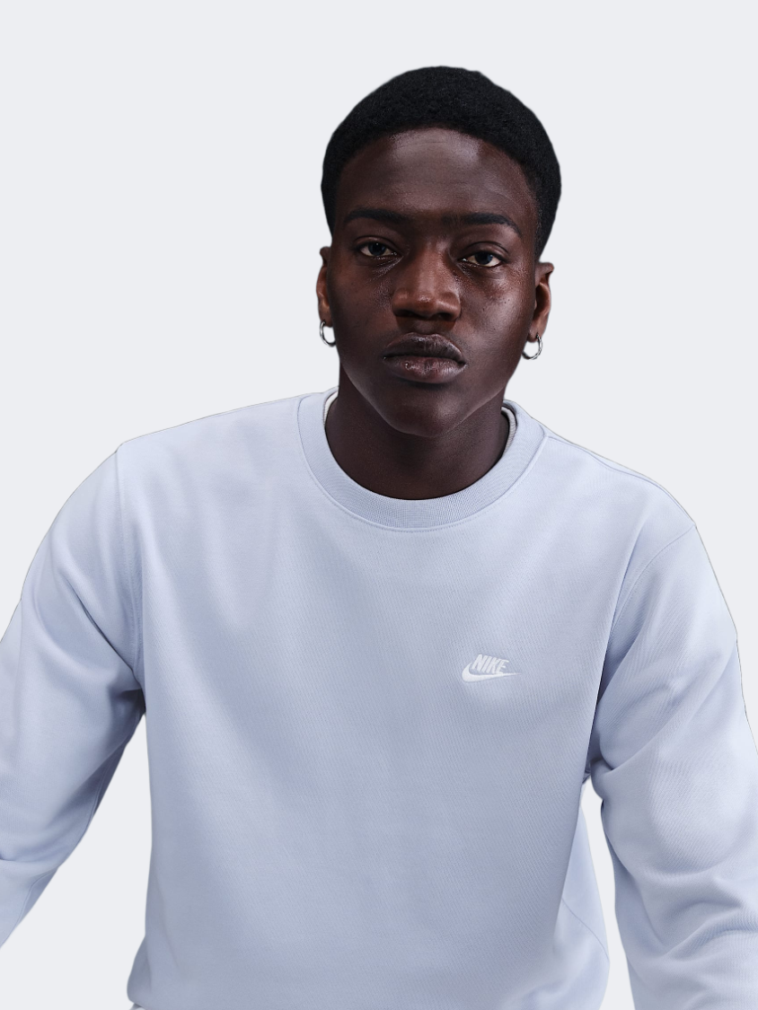 سويت شيرت رجالي Nike Club Lifestyle شبح/أبيض