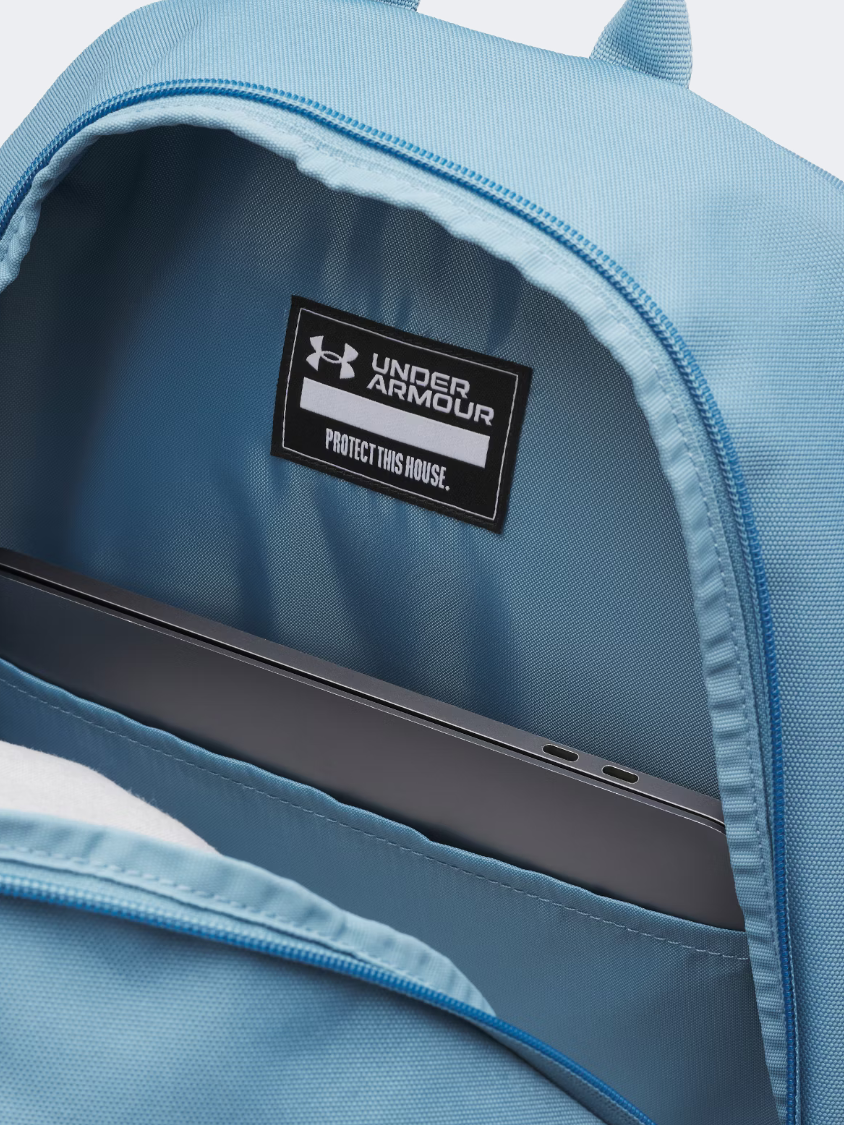 Under Armour Hustle Lite Unisex Training Backpack Blue Smoke/White