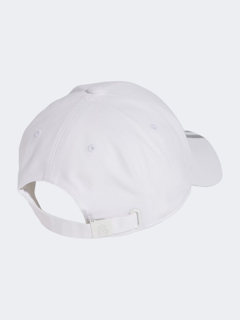 Adidas Real Madrid Home Baseball Unisex Football Cap White