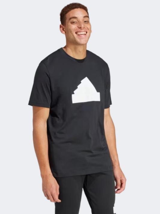 Adidas Future Icons Badge Of Sport Men Sportswear T-Shirt Black