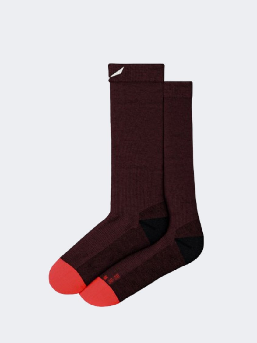 Salewa Mountain Trainer Merino Women Hiking Sock Red Syrah