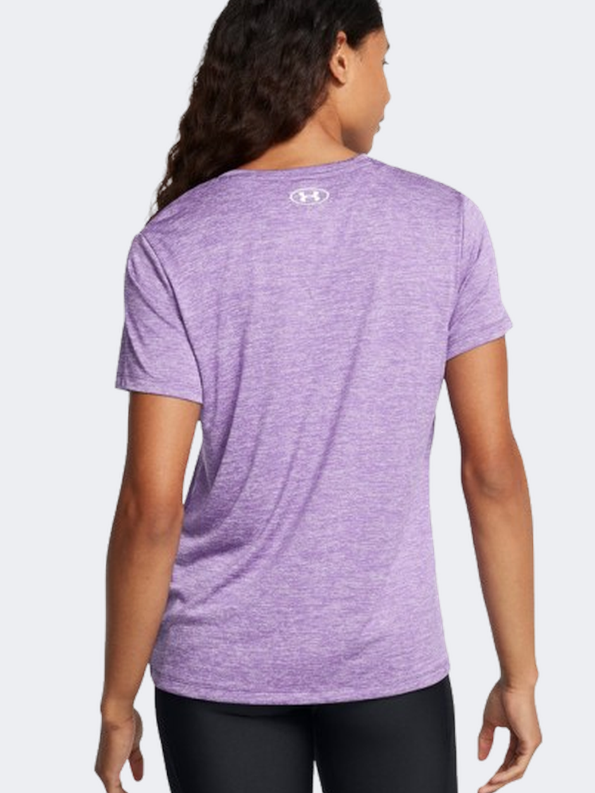 Under Armour Tech Twist Women Training T-Shirt Lavish/White