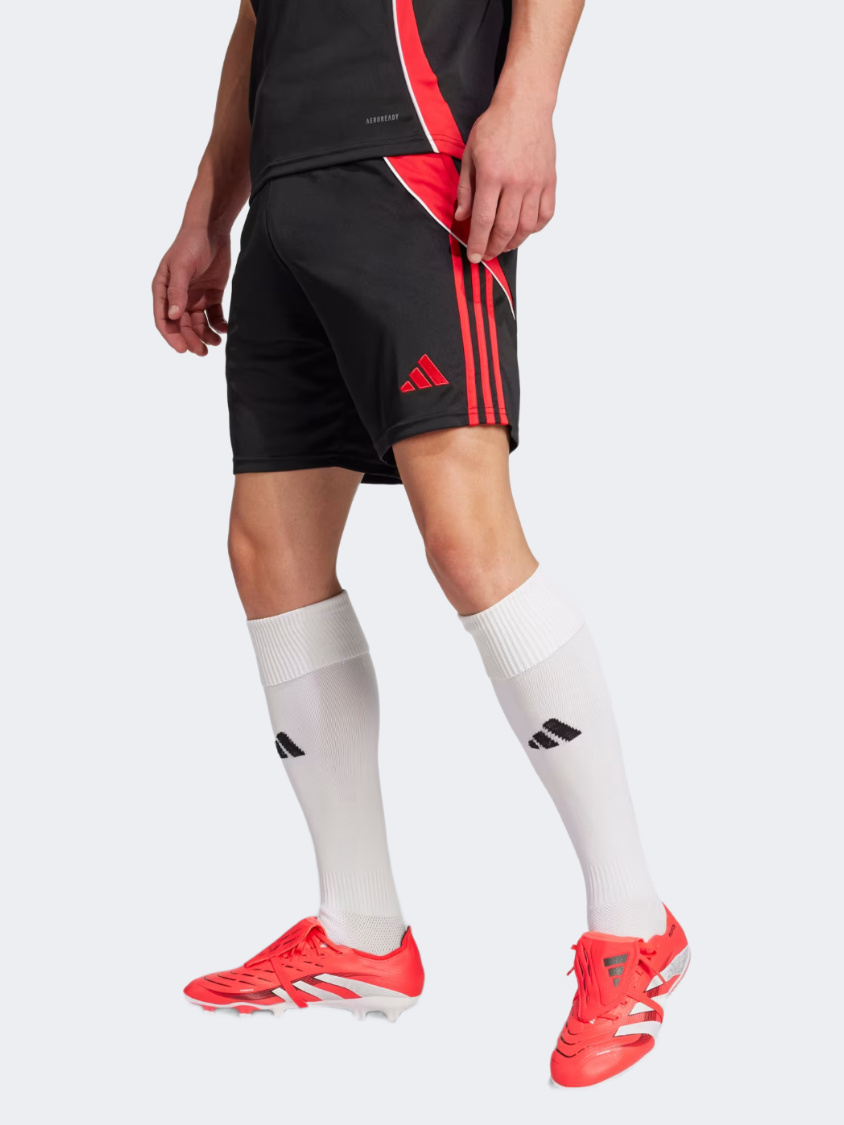 Adidas Tiro 24 Slim Men Football Short Black/Pure Ruby