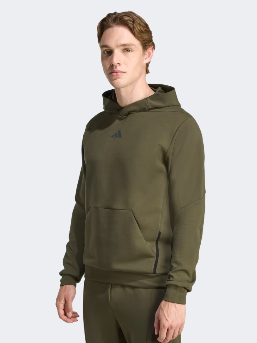 Adidas D4T Men Training Hoody Night Cargo