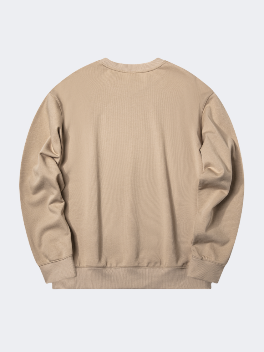 Erke Men Lifestyle Sweatshirt Oatmeal