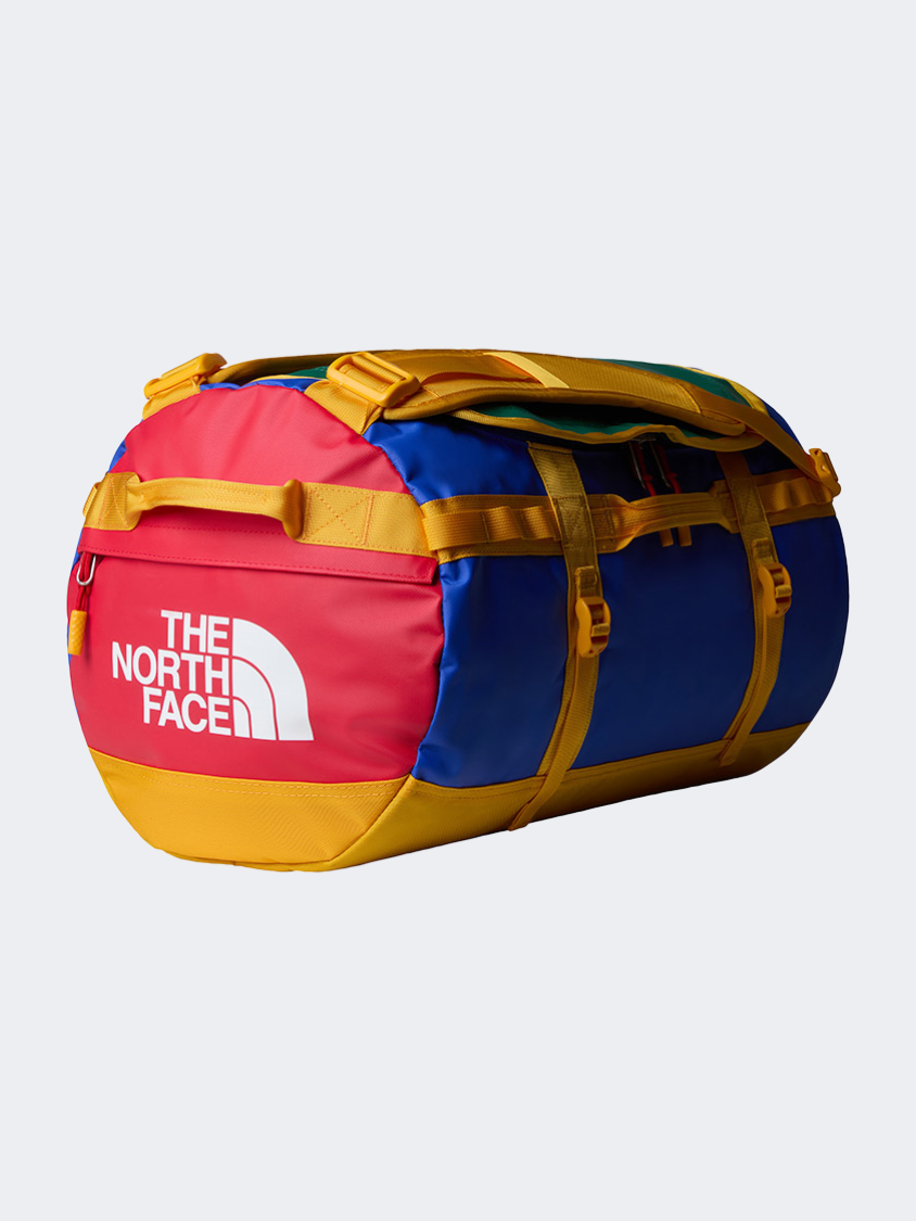 The North Face Base Camp S Men Hiking Duffel Bag Blue/Red/Summit
