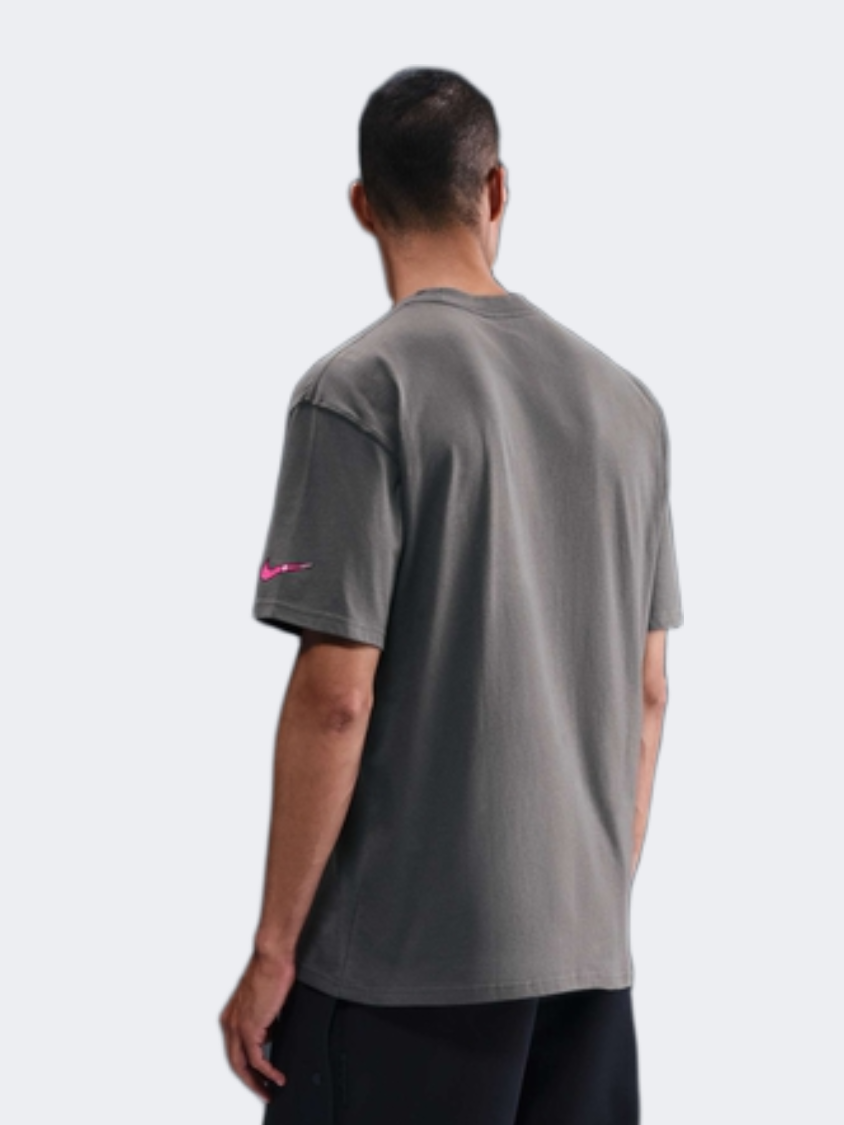 تي شيرت رجالي Nike Lebron Lifestyle رمادي حديدي