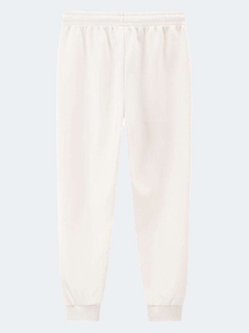 Erke Knitted Cropped Women Training Pant Glacier White