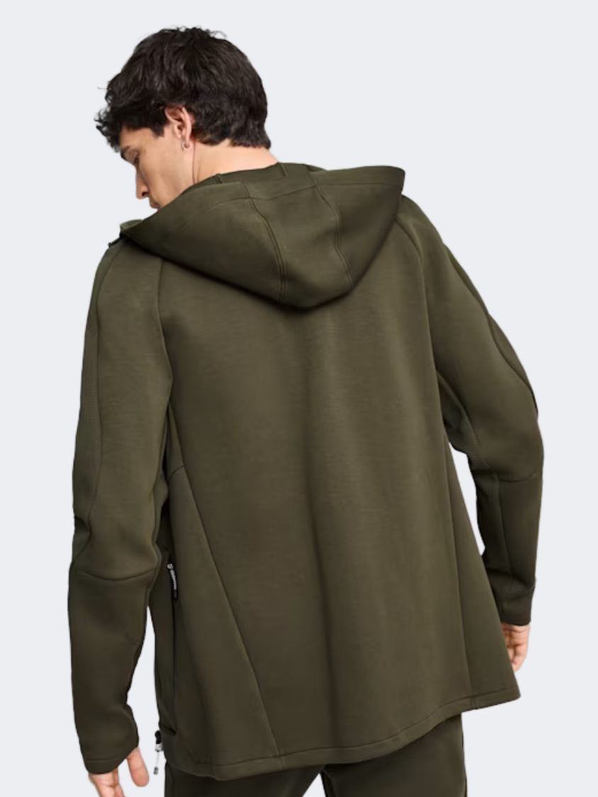 Puma Evostripe Men Lifestyle Sweatshirt Dark Olive