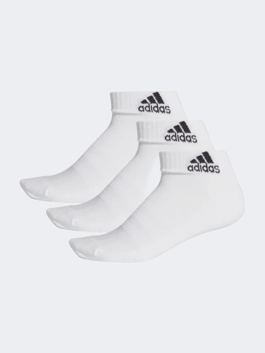 Adidas Cush Ank 3Pp Unisex Training Sock White Dz9365