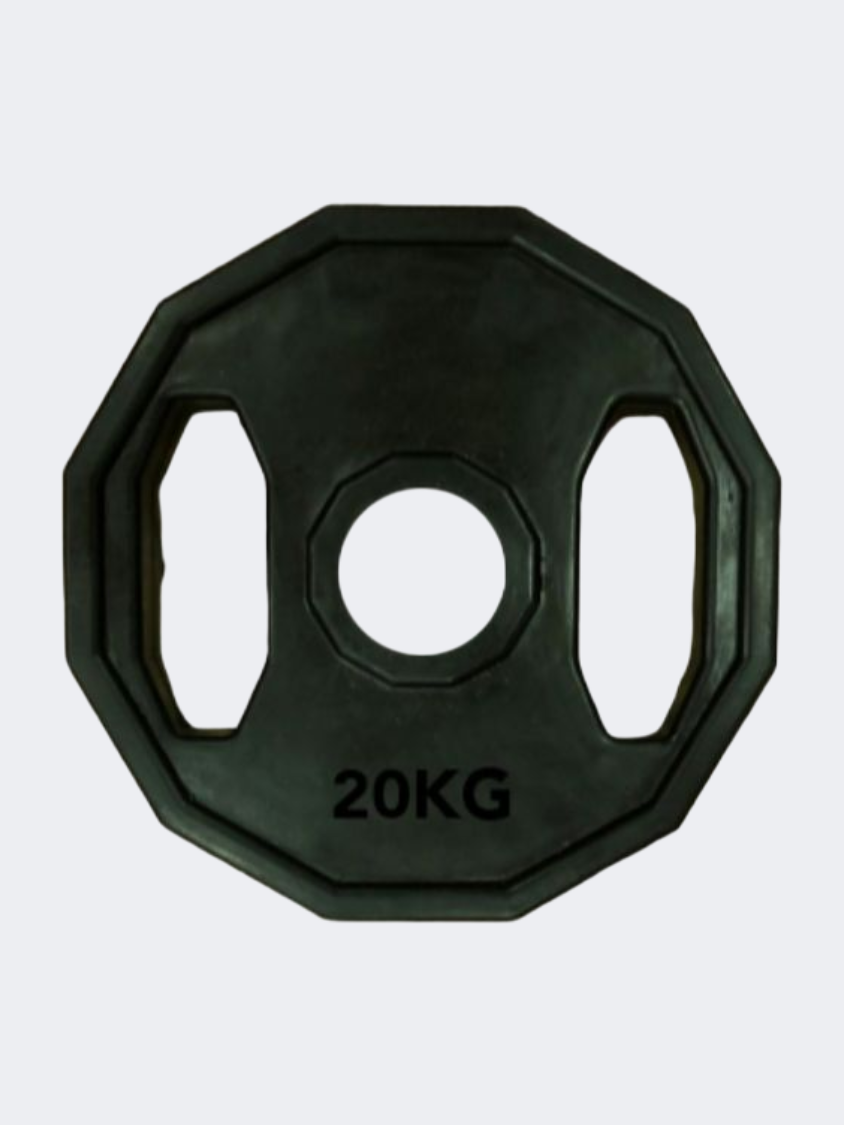 Irm-Fitness Factory Rubber Coated Op Plates 20Kg Ng Fitness Weight Black Op-001