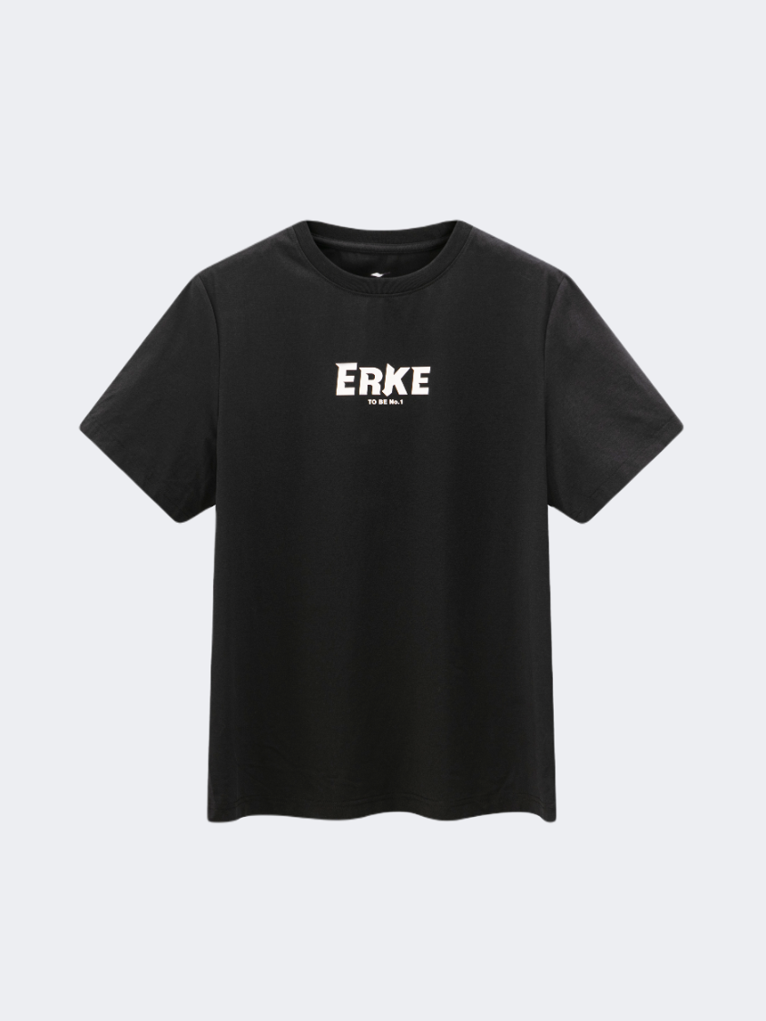Erke Men Lifestyle T-Shirt Black