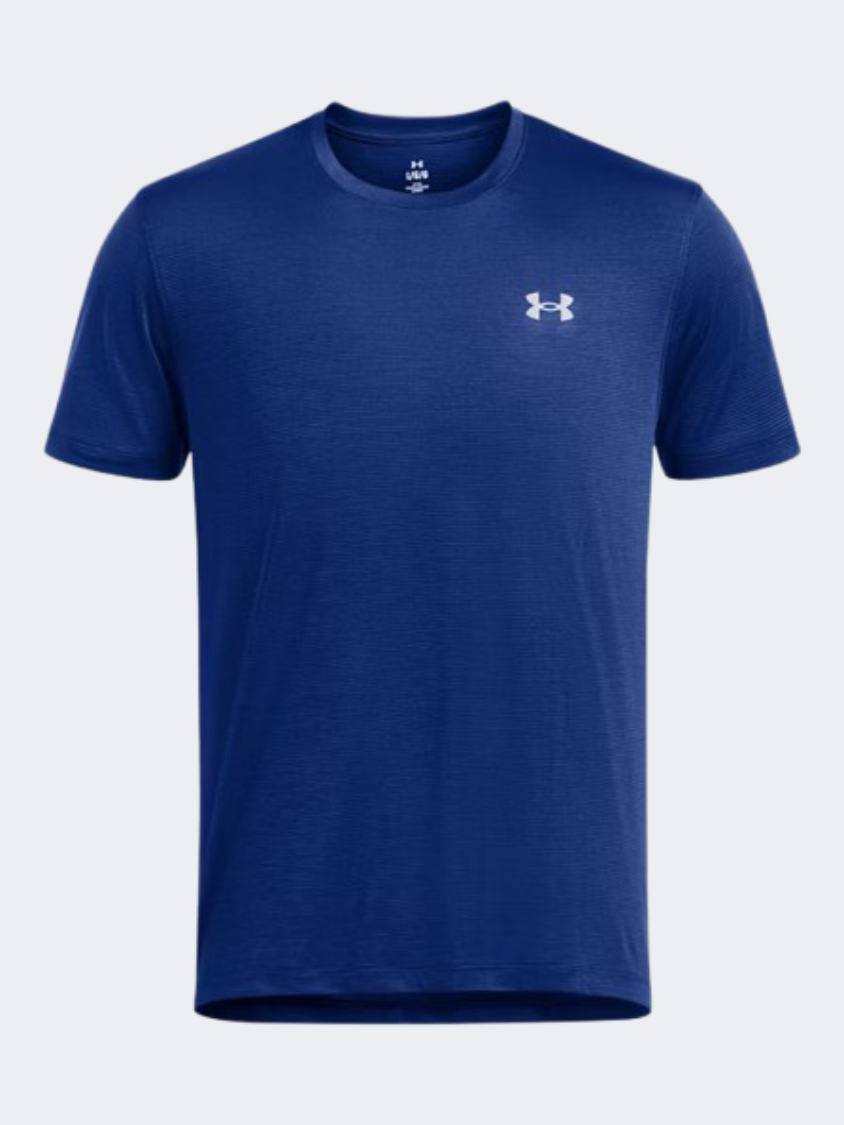 Under Armour Launch Men Running T-Shirt Blue/Reflective