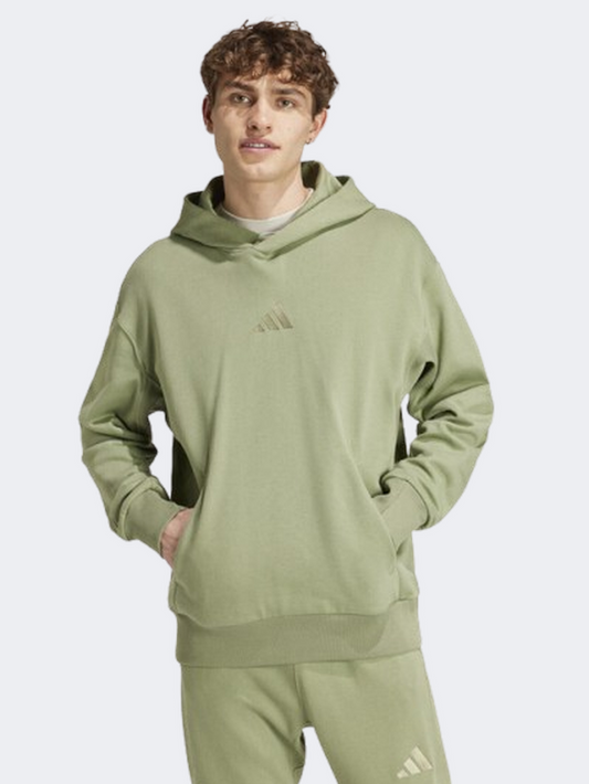 Adidas All Szn Men Sportswear Hoody Tent Green
