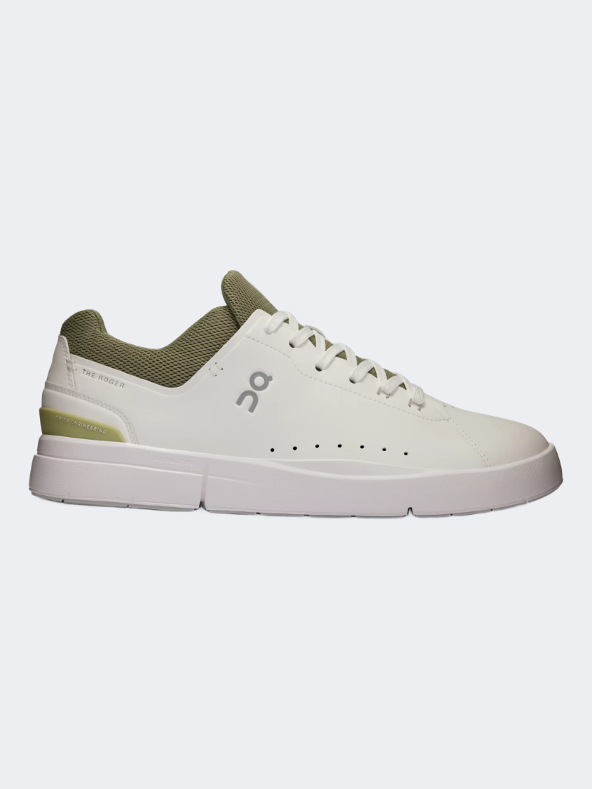 On The Roger Advantage 1 Men Lifestyle Shoes White/Olive