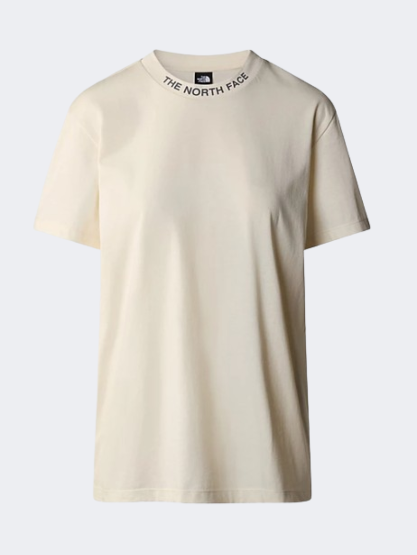 The North Face Zumu Women Lifestyle T-Shirt White Dune