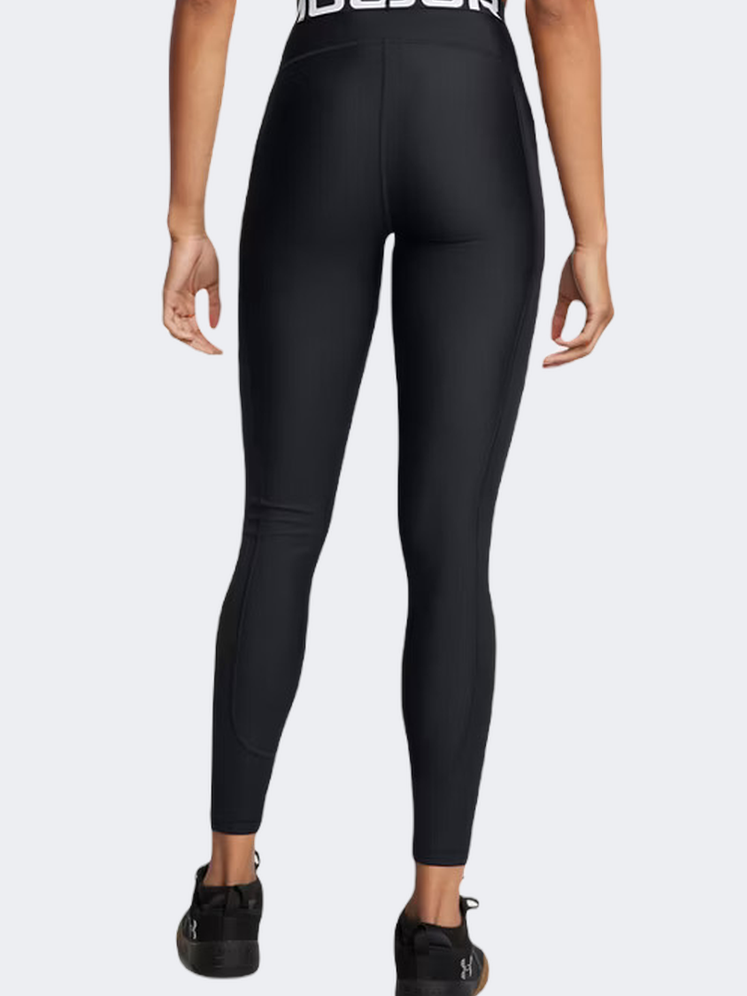Under Armour Heatgear Rib Women Training Tight Black/White