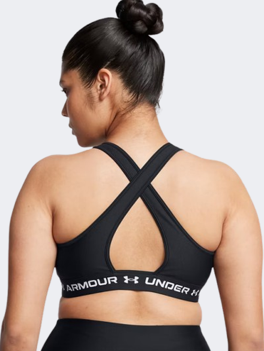 Under Armour Crossback Mid Women Training Bra Black