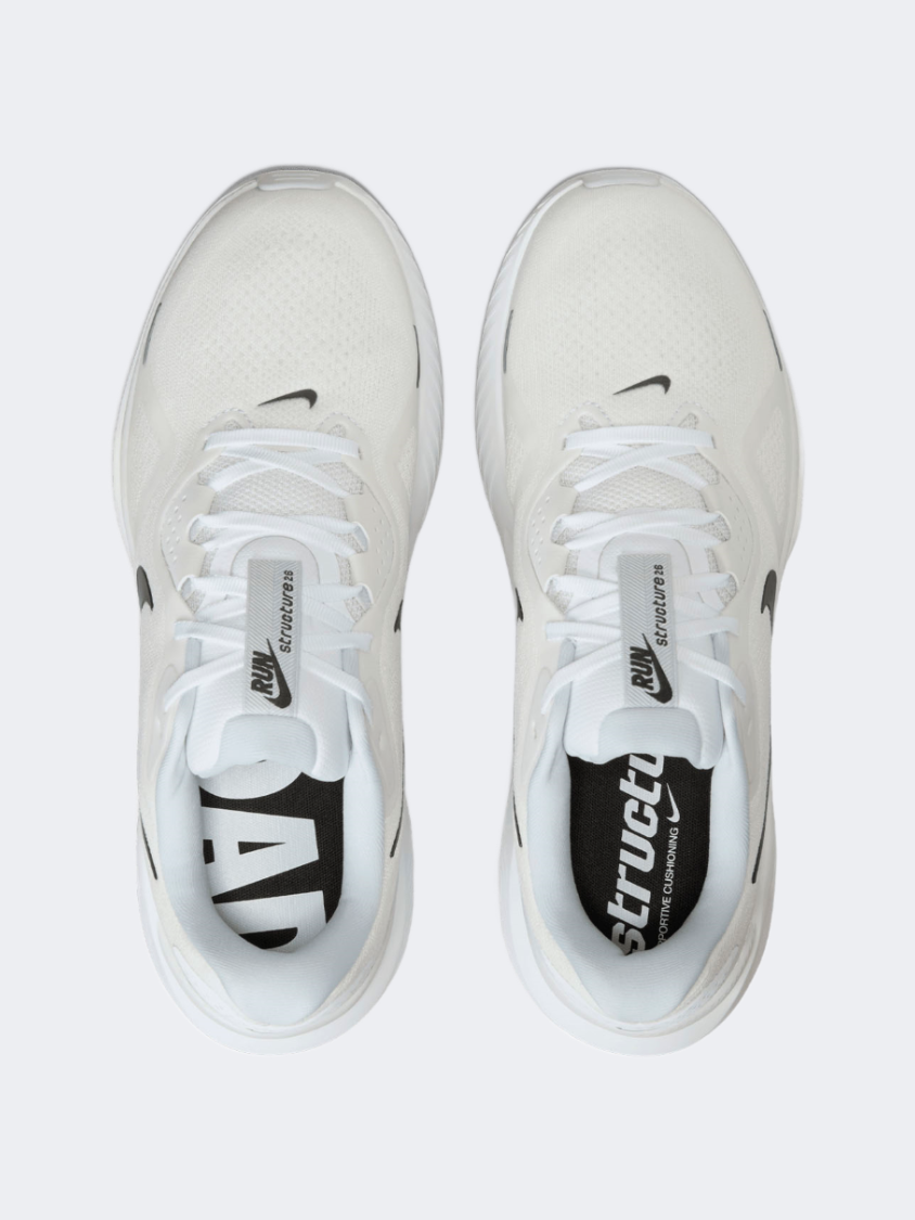 Nike Structure 26 Men Running Shoes White/Black