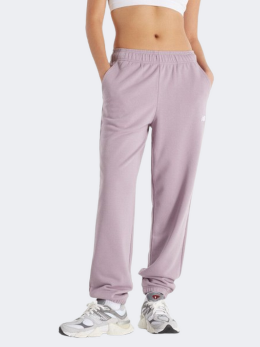 New Balance Essentials French Terry Women Lifestyle Pant Ice Wine