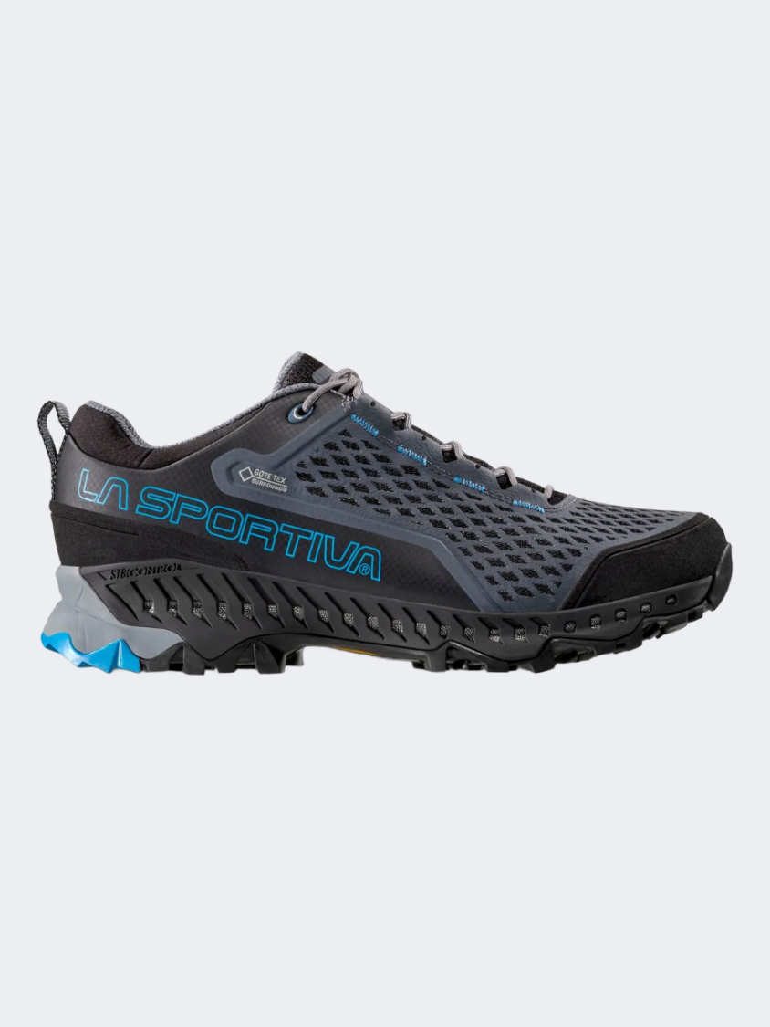 La Sportiva Spire Gtx Men Hiking Shoes Slate/Tropic Blue 24B903614 Blue
