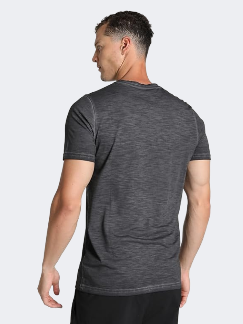 Puma Studio Foundation Wash Men Training T-Shirt Grey