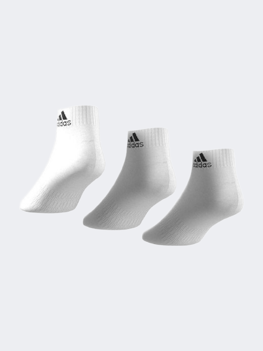Adidas Cush Ank 3Pp Unisex Training Sock White Dz9365