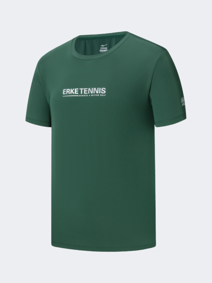 Erke Men Tennis T-Shirt Forest Green