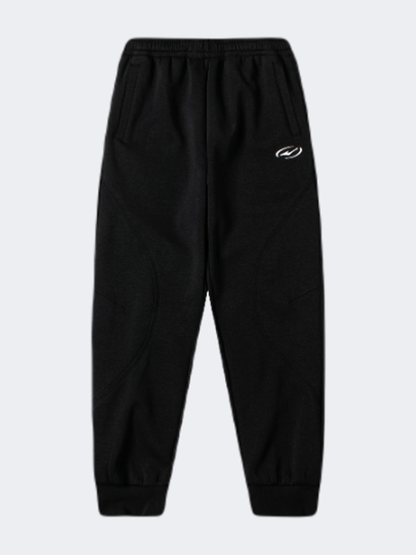 Erke Knitted Kids-Boys Lifestyle Pant Black