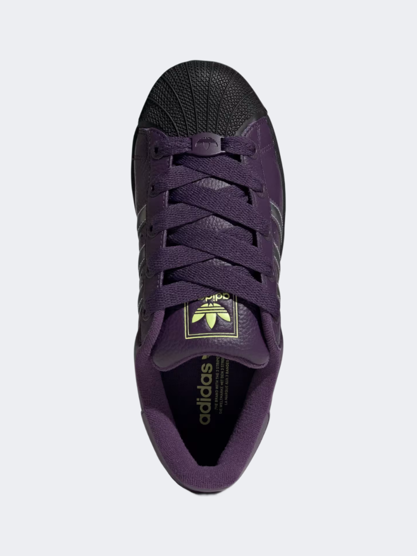 أحذية Adidas Superstar Ii نسائية Originals بلون برقوق أورورا