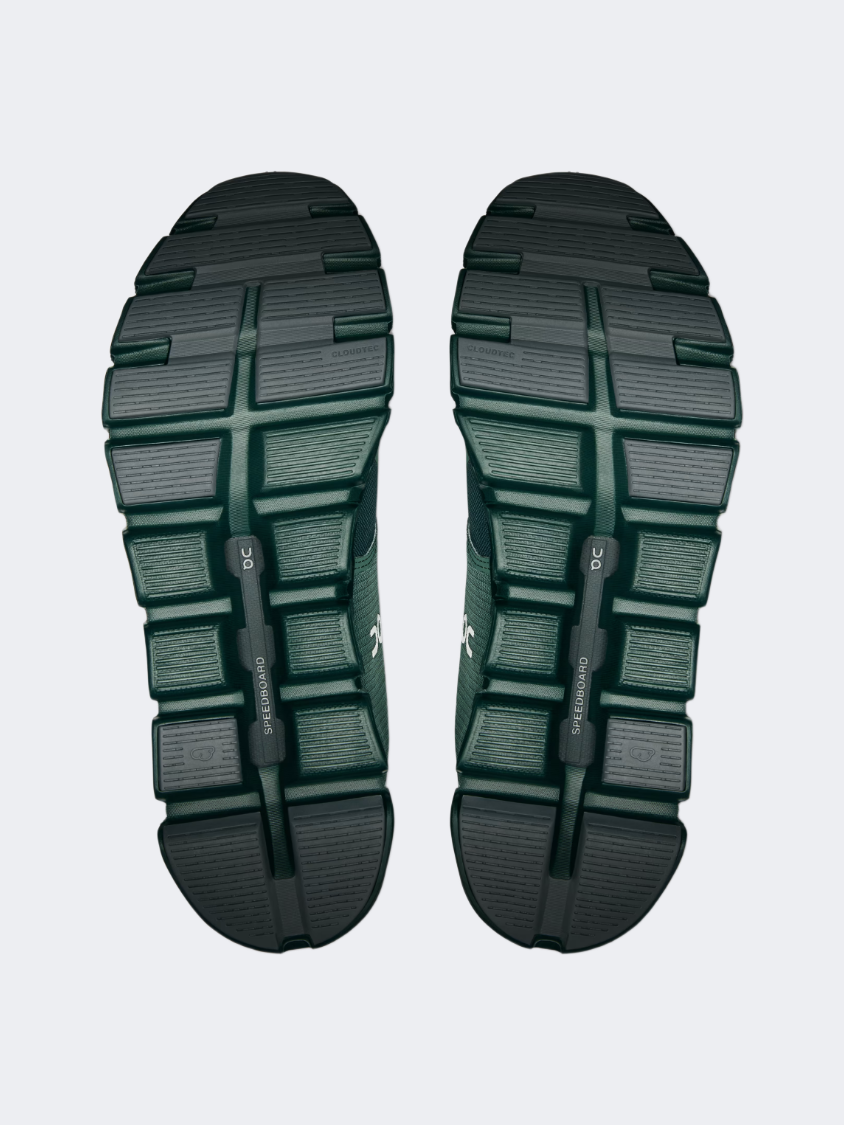 On Cloud 6 Waterproof Men Lifestyle Shoes Olive/Evergreen