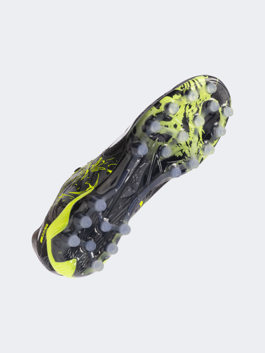 Joma Super Copa 2401 AG Men Football Shoes Black/Lemon Fluor