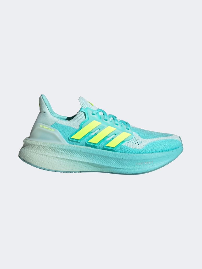 Adidas Ultraboost 5 Women Running Shoes Flash Aqua/Yellow – Mike Sport Iraq