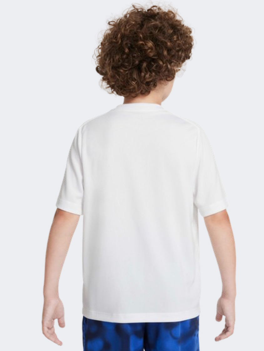 Nike Df Multi Boys Training T-Shirt White