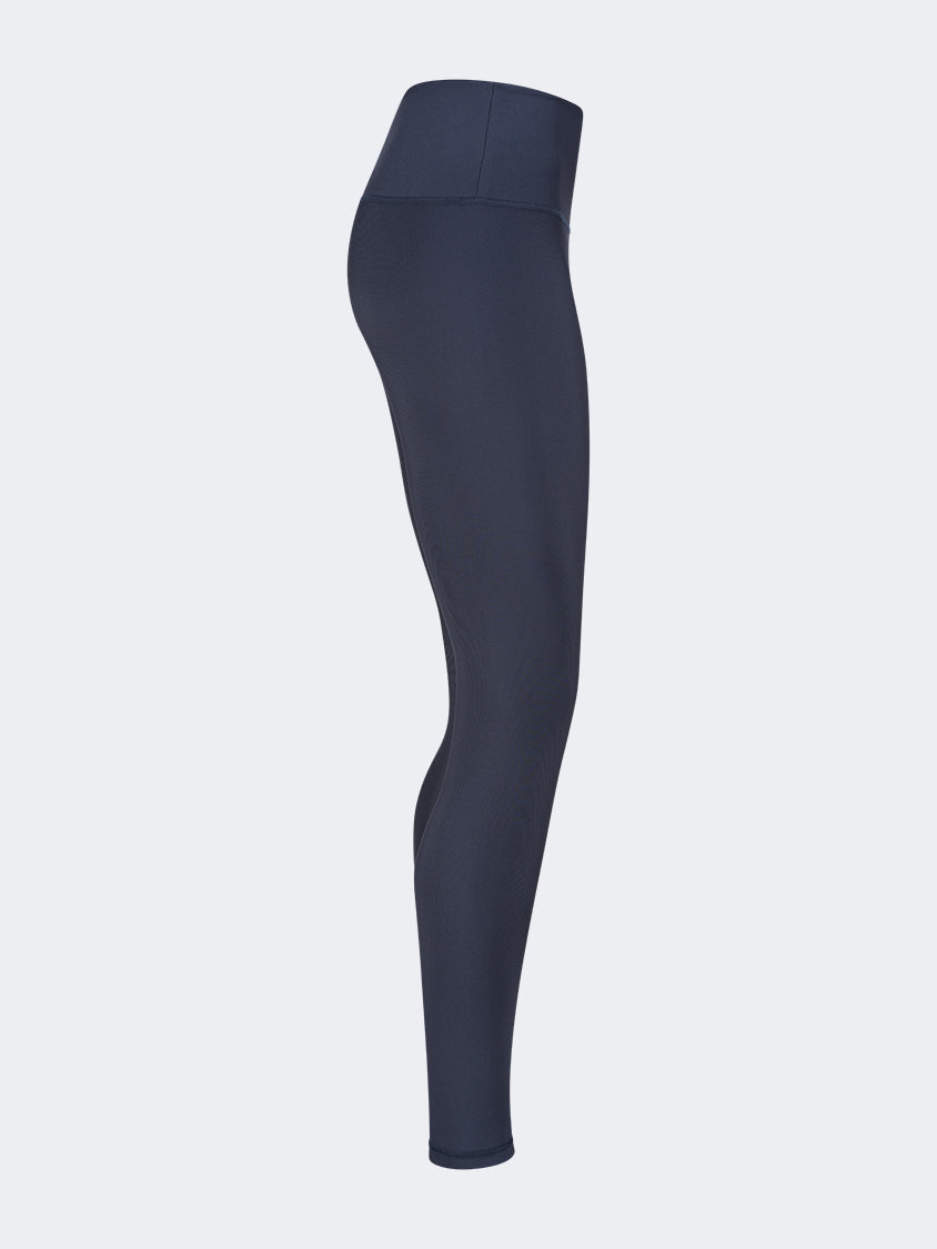 Oil And Gaz Plain Women Lifestyle Tight Navy Blue