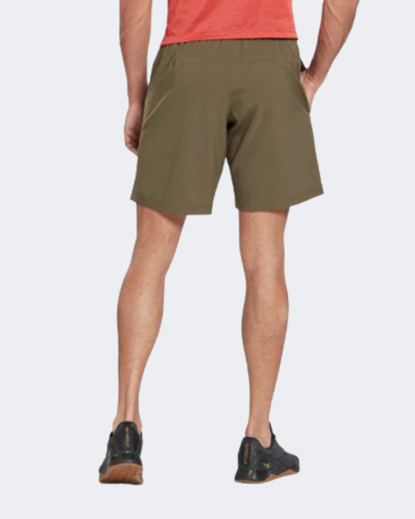 Reebok Workout Ready Men Training Short Army Green Ha1112