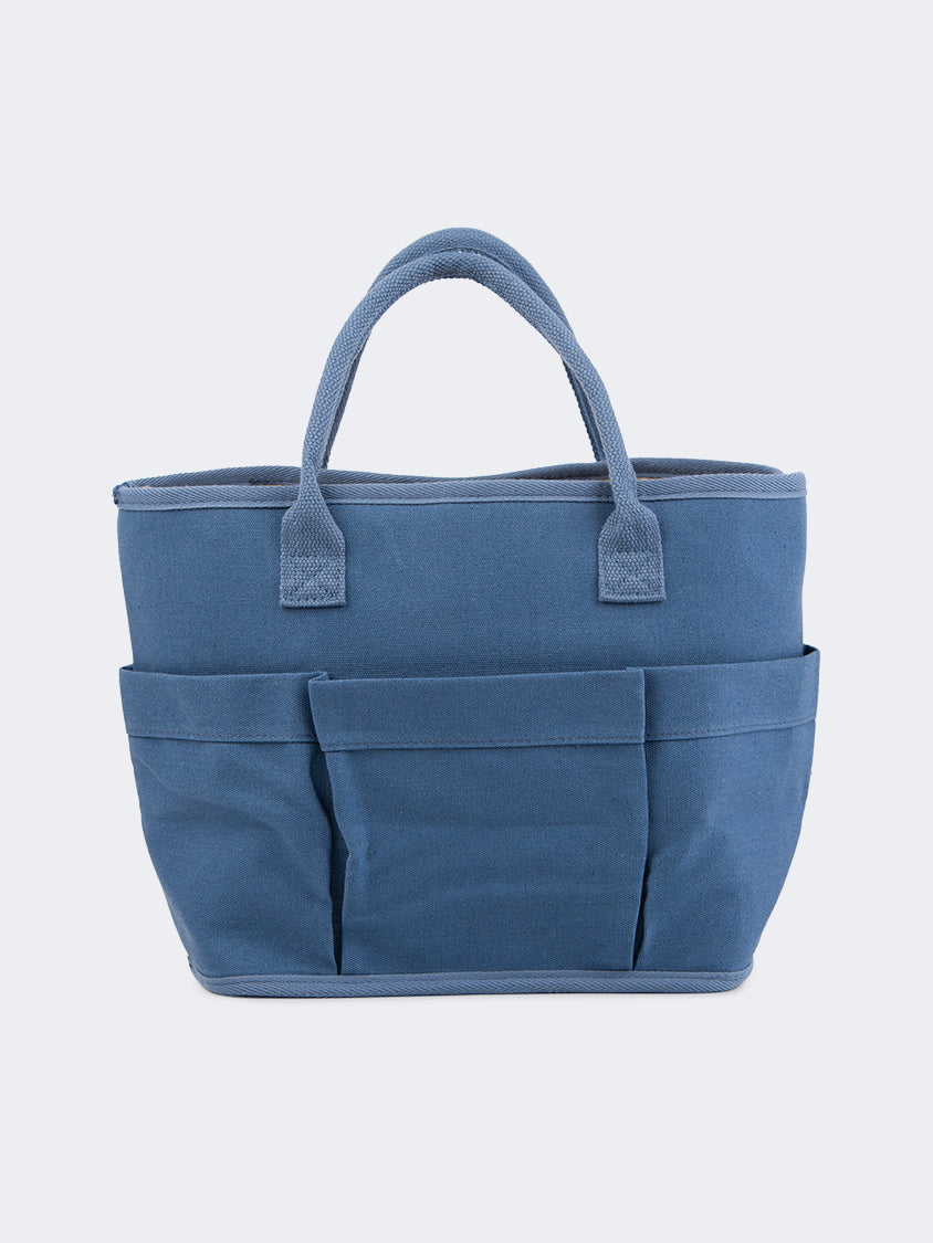 Oil And Gaz Stylish And Spacious Women Lifestyle Bag Blue