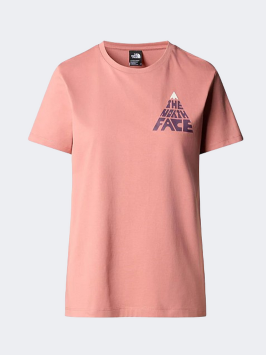 The North Face Mountain Play Women Lifestyle T-Shirt Light Mahogany