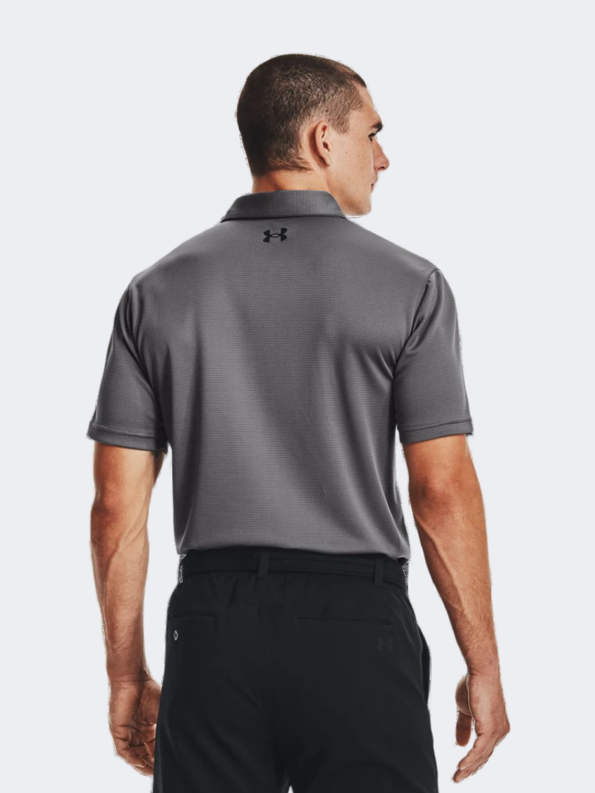 Under Armour Tech Men Lifestyle Polo Short Sleeve Graphite/Black