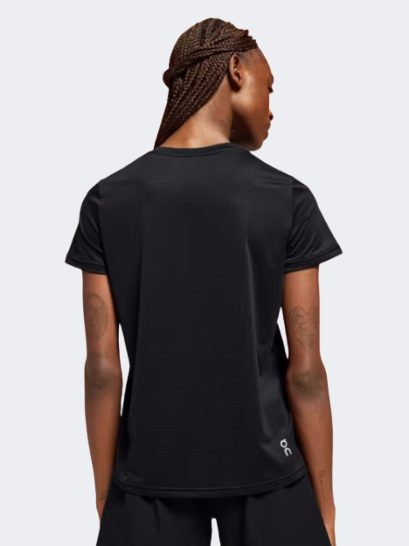 On Core Women Running T-Shirt Black