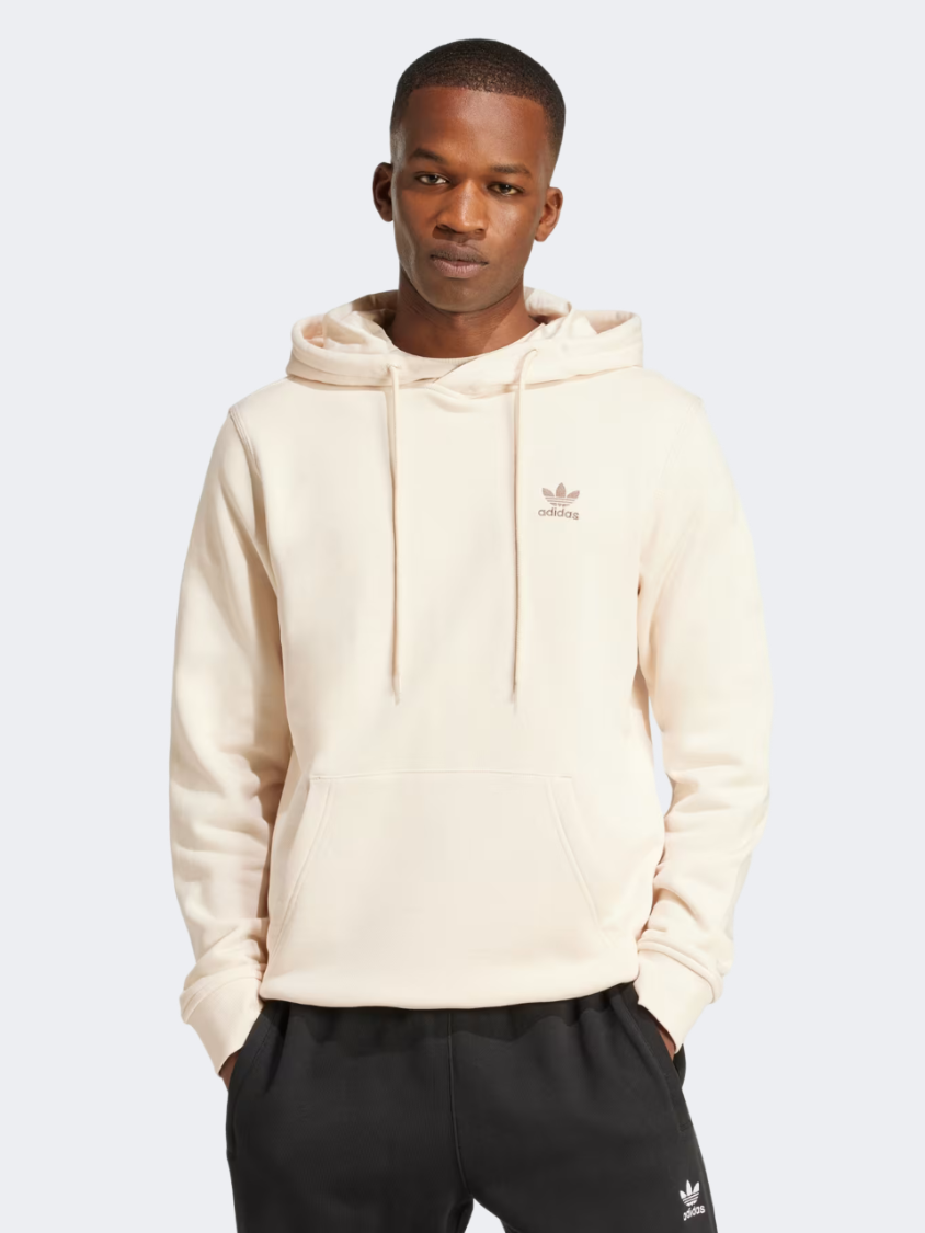 Adidas Trefoil Essentials French Terry Men Original Hoody Wonder White