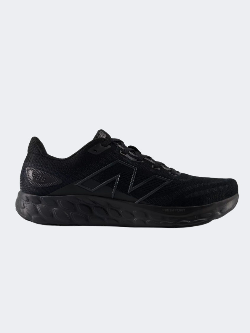 New Balance M680 Men Running Shoes Black Phantom